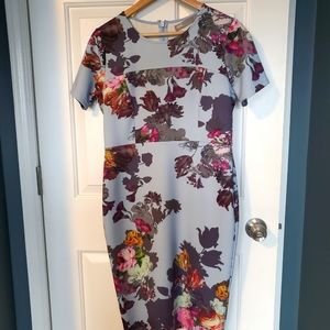 Botanical Bodycon Dress